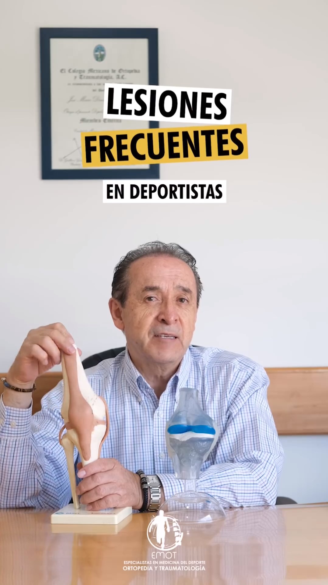 ¿Sabías que la lesión del ligamento cruzado anterior de la rodilla es de las más frecuentes en deportistas?