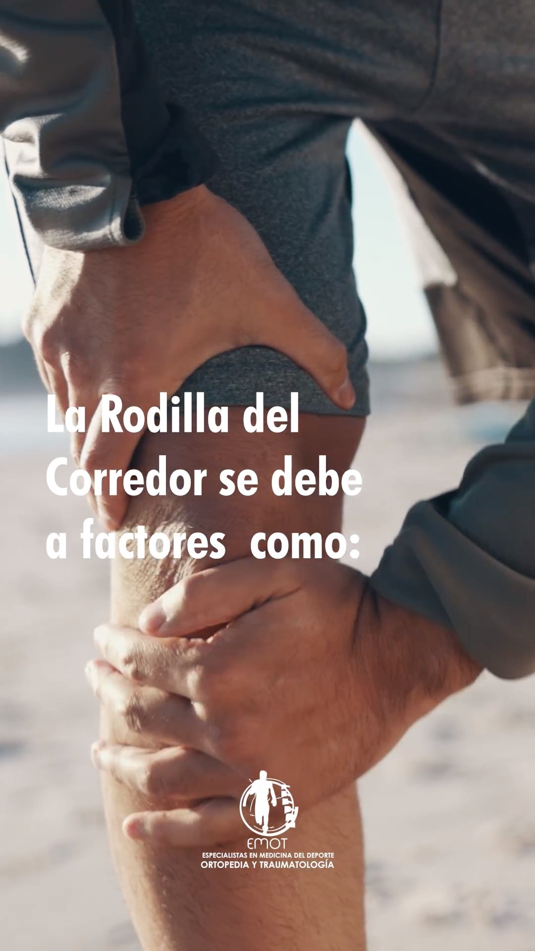 A qué se debe la rodilla del corredor