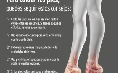 Para cuidar tus pies, puedes seguir estos consejos