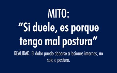 Mitos peligrosos sobre el dolor de espalda, ¡Y sus realidades!