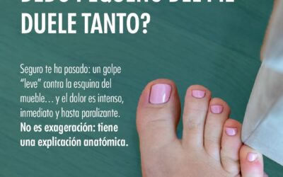 ¿Por qué golpearse el dedo pequeño del pie duele tanto?