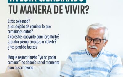 ¿Tu Rodilla ya está cambiando tu Manera de Vivir?